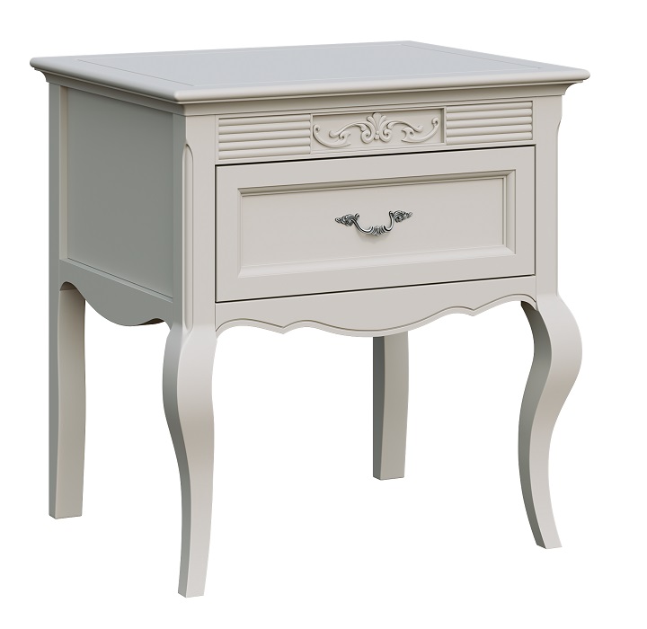 Bedside table with one drawer "Selena" from Trademark "Italconcept". The tree is ash. Array. Buy online +380506286850