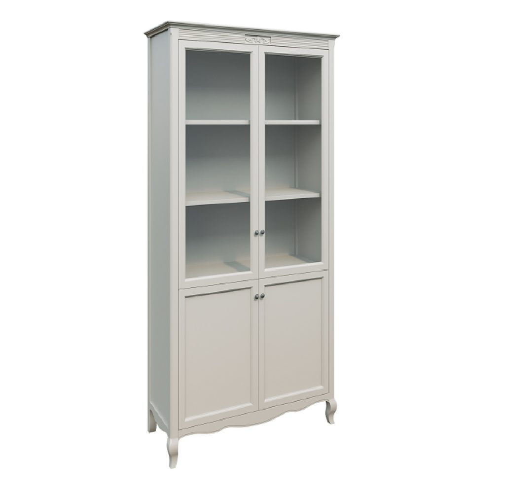 Bookcase (library) two-door Selena from the Italconcept Trademark. Wood - ash (solid). Buy online +380506286850