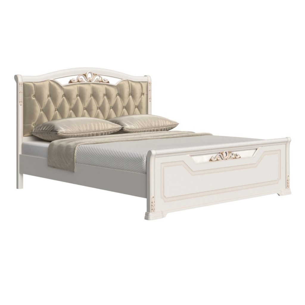 Ліжко у спальню "Версаль" (Талан Груп). Класичний дизайн цієї спальні прикрасить ваш інтер'єр. Можна замовити онлайн та отримати знижку.