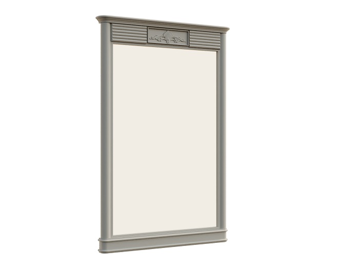 Rectangular Mirror for dressing table "Toscana NEW" from Trademark "Italconcept". Wood - solid ash / oak veneer. Buy online +380506286850