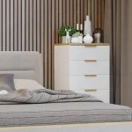 Chest of drawers TEANA NEW on legs (high) - 4