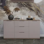 Chest of drawers 150 cm TEANA NEW on a plinth - 2