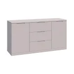 Chest of drawers 150 cm TEANA NEW on a plinth - 5