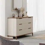 Chest of drawers 120 cm TEANA NEW on legs - 5