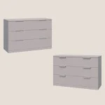 Chest of drawers TEANA NEW on a plinth - 1