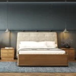 Bed REYA (wood/base) - 2