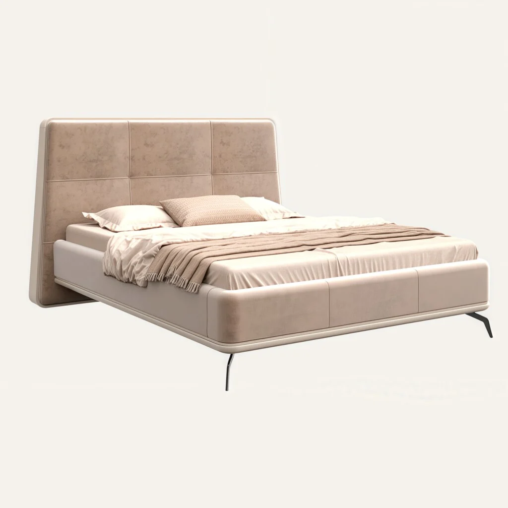 Bed REYA (fabric/legs)