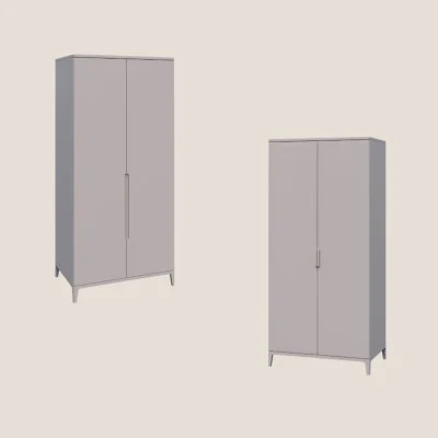 Wardrobe two-door TEANA NEW (on legs)