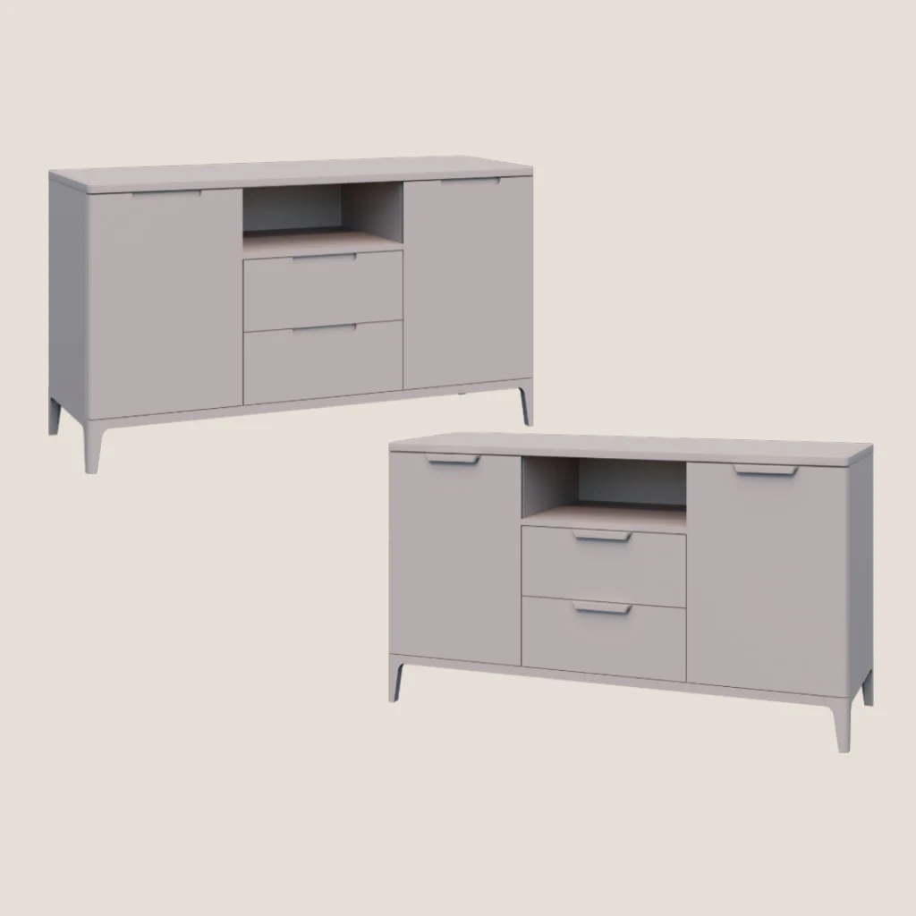 TV stand (140) TEANA NEW (on legs)
