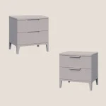 Bedside table TEANA NEW on legs - 1