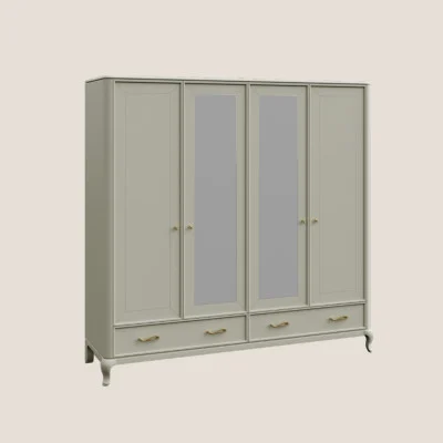 Wardrobe NEAPOL four-door