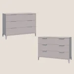 Chest of drawers 120 cm TEANA NEW on legs - 1